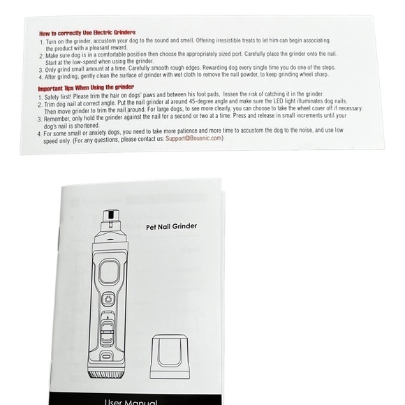 BOUSNIC Pet Nail Grinder - Picture 4 of 5